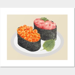 Japanese food Posters and Art